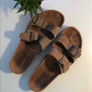 Birkenstock look alike sandals